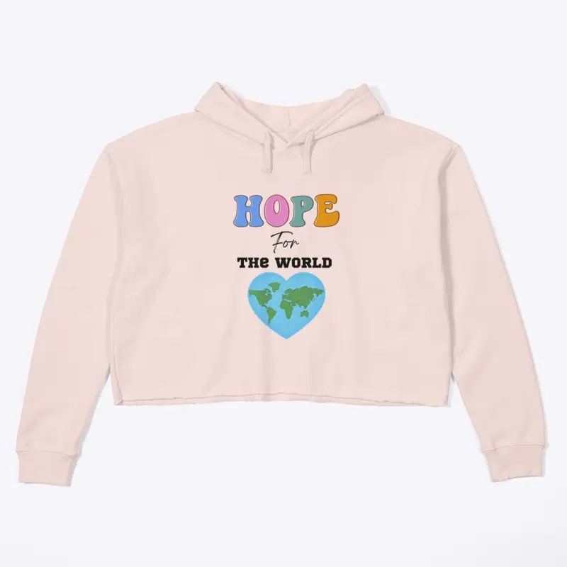 Hope For The World Crop-Top