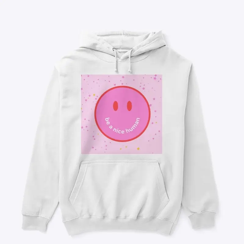  Be a Nice Human Kid Hoodie